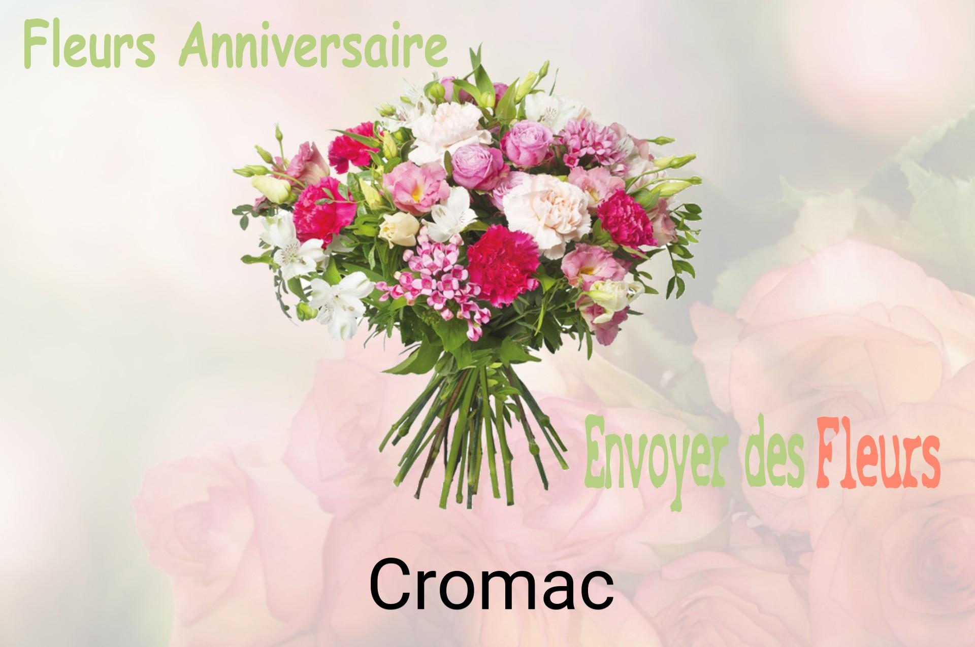 Bouquet de fleurs d’anniversaire livré à Cromac